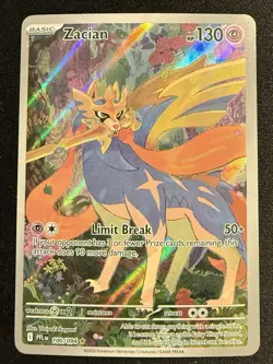 Zacian - 100/094 - ME02: Phantasmal Flames (PFL) Holo Illustration Rare Pokemon - Image 1