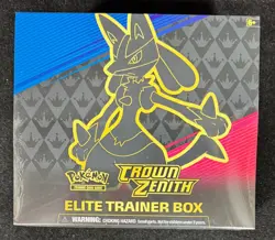 POKEMON CROWN ZENITH ELITE TRAINER BOX SEALED ETB Sealed NICE! - Image 1