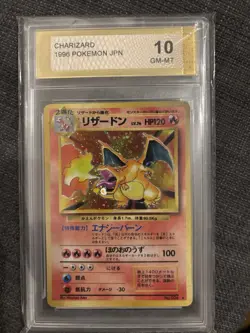 Pokemon TCG Charizard Glurak Base Japanese 1996 - Image 4