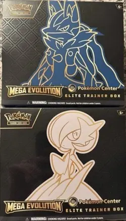 Pokemon Mega Evolutions Pokemon Center ETB Set! Both ETBs! - Image 1