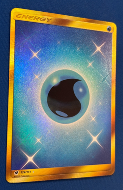 Pokemon TCG: WATER ENERGY Holo Secret Rare #124/111 * Crimson Invasion 2017 - Image 2