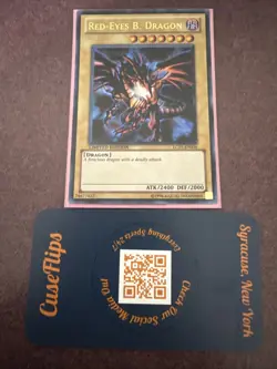 Yugioh Red-Eyes B. Dragon LC01-EN006 Ultra Rare Limited Edition NM - Image 1