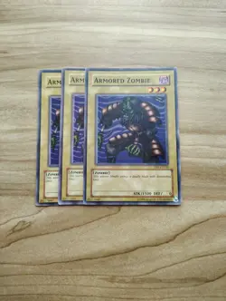 Yu-Gi-Oh! - Armored Zombie 3X - Full Playset - Image 1
