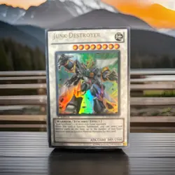 Yu-Gi-Oh! Junk Destroyer 5DS3-EN039 Ultra 1st NM/M x1 MISPRINT NAME WAY OFF CNTR - Image 1