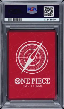 2022 ONE PIECE STARTER DECK ST01-STRAW HAT CREW #001 MONKEY D. LUFFY PSA 10 - Image 2