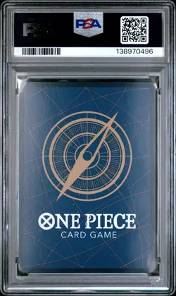 2022 ONE PIECE OP01-ROMANCE DAWN #120 SHANKS PSA 10 - Image 2