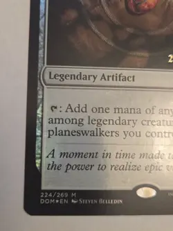 MTG: Dominaria United - Mox Amber (Prerelease Card) - Foil (LP) - Image 5