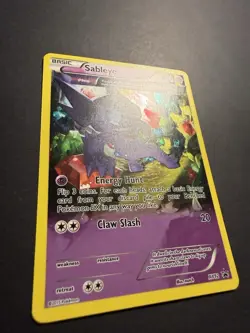 MP Sableye XY92 Black Star Promo Holo Pokemon card English TCG - Image 2