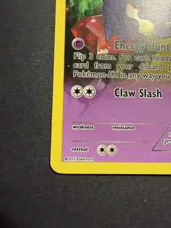 MP Sableye XY92 Black Star Promo Holo Pokemon card English TCG - Image 4
