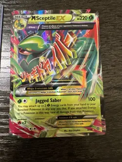 2015 Pokemon TCG - M Sceptile EX #8/98 - XY Ancient Origins RARE Card NM/Mint - Image 1