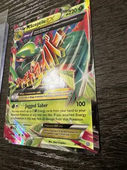 2015 Pokemon TCG - M Sceptile EX #8/98 - XY Ancient Origins RARE Card NM/Mint - Image 3