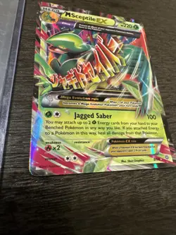 2015 Pokemon TCG - M Sceptile EX #8/98 - XY Ancient Origins RARE Card NM/Mint - Image 4