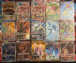 Pokemon Destined Rivals Cards Lot - SIR Promos Illustration Rares Gold and More! - Image 1