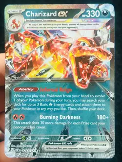 Charizard ex 125/197 - LP - NM - OBF - 5ban Graphics - Pokemon TCG Card - Image 1