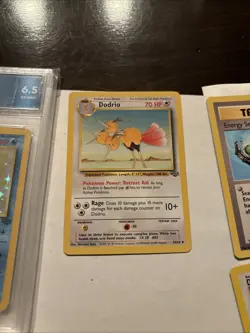Lot of pokemon cards vintage with a graded card + 1st edition stamp + shadowless - Image 4