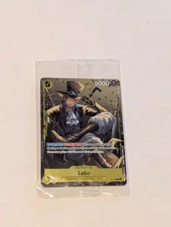 Sabo P-073 One Piece Promotion Cards Foil Sealed Pack Tin Pack Vol.2 English - Image 1