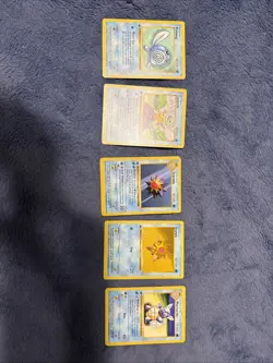Pokemon Base Set 1st Edition 59 Card Lot Rare 1999 WOTC - Image 2
