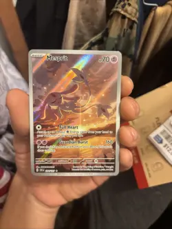 Pokemon TCG Mesprit Illustration Rare Holo Card 204/191 Sv08: Surging Sparks - Image 1