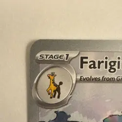 Pokemon Card - Farigiraf Paldea Evolved 228/193 Holo Illustration Rare - LP - Image 3