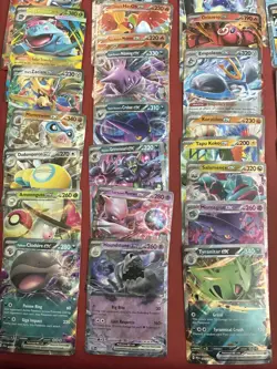 Pokemon Card Lot 75 Double Rare’s No Doubles Near Mint Scarlet & Violet Era - Image 2