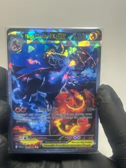 Mega Charizard X EX Fractured Holofoil CustomPlaytest Card - Image 2