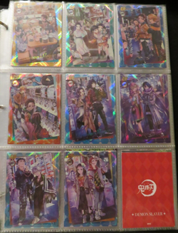 Demon Slayer 8 CP Rare Card Set Premium Collectible Holo CCG NM Anime Manga Yami - Image 1