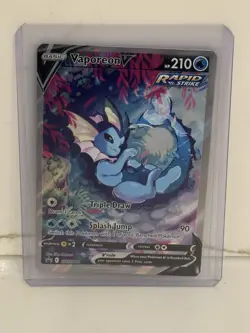 Vaporeon V SWSH181 SWSH: Sword & Shield Promo Cards Holo NM - Image 3