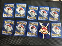 Base 1999 Pokeman Card Lot (10 Cards- including 1st edition Jolteon) - Image 2