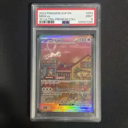 PSA 9 Mew ex 053 Sv: Scarlet & Violet Promo Card - Image 1