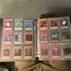 vintage yugioh cards First Editions 1996 Card Collection Binder Full 300+ Cards - Image 4