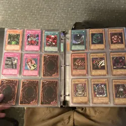vintage yugioh cards First Editions 1996 Card Collection Binder Full 300+ Cards - Image 5