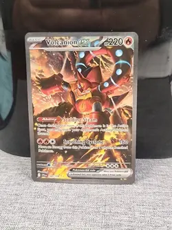 Pokemon TCG Volcanion EX Special Illustration Rare Card 182/159 Journey Together - Image 1
