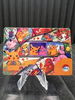 Pokemon Vintage Pocket Monsters Vending HOLO Prism Sticker Bandai 1999 Nintendo - Image 1
