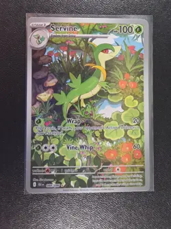 Servine 088/086 Pokemon TCG Black Bolt Illustration Rare Card English - Image 1