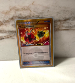 Pokemon TCG Energy Retrieval 99/98 XY Ancient Origins Secret Rare Holo Full Art - Image 1