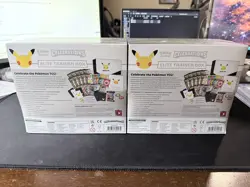 Pokemon TCG: 25th Anniversary Celebrations Elite Trainer Box (2021) - Lot of 2 820650809439 - Image 2