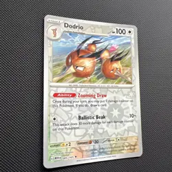 Dodrio 085/165 Rare Reverse-Holo Scarlet & Violet 151 NM/Mint Pokemon Card - Image 3