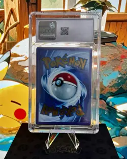 2023 POKEMON 151 ULTRA-PREM COLL GOLD METAL #205 MEW EX CGC 9 MINT - Image 2