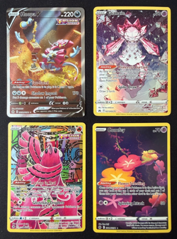 Pokemon TCG - Crown Zenith Full Art Lot - Hoopa V, Diancie, Oricorio, Comfey- NM - Image 1