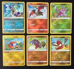 Pokemon TCG -Radiant Lot - Charizard, Hawlucha, Tsareena, Charjabug, Etc.- NM - Image 1