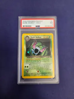 Dark Golbat - Holo - Pokemon Rocket 7/82 - PSA 7 - Image 1