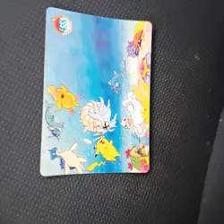 POKEMON POCKET MONSTERS VENDING PRISM STICKER 452 RAICHU EEVEE SUNFLOWER FIELDS - Image 4