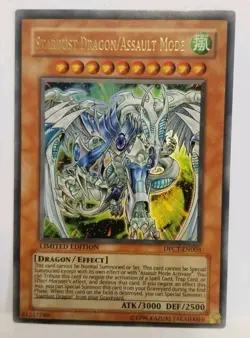 Stardust Dragon/Assault Mode DPCT-EN003 Ultra Rare Limited Edition Yu-Gi-Oh - Image 1