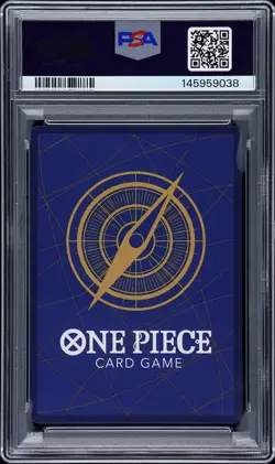 2024 ONE PIECE PREMIUM BOOSTER MANGA ALTERNATE ART #119 MONKEY D. LUFFY PSA 10 - Image 2
