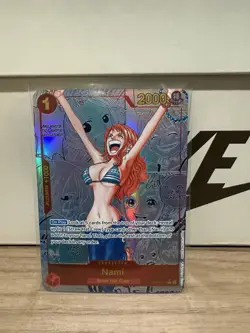 Namco Nami OP01-016 Premium Booster-The Best Rare Foil Alt Art 2000 Power reprin - Image 1