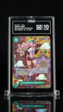Jewelry Bonney (SP Alt Art) ST02-007 C Two Legends Tag 10 Japanese - One Piece - Image 1