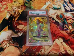 2024 One Piece Nami SP Emperors in the New World OP09 English OP08-106 PSA 10 - Image 2