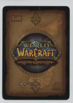 2008 World of Warcraft TCG: Drums War Loot/Insert Redemptions Redeemed #3 - Image 2