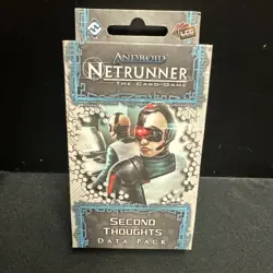 Android: Netrunner Second Thoughts Data Pack Card Game Expansion - New & Sealed - Image 1