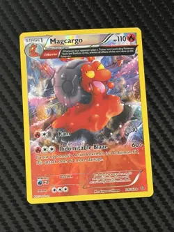 Pokemon TCG Cards Magcargo 24/160 Primal Clash Full Art Reverse Holo Rare NM - Image 1